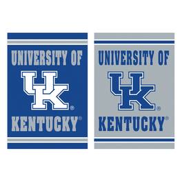 Evergreen Enterprises - Kentucky Wildcats 12.5" x 18" Double-Sided Embossed Suede Garden Flag - Multicolor