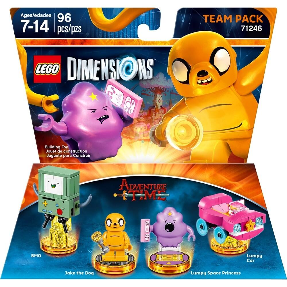 Front. LEGO Dimensions - Adventure Time - Team Pack.