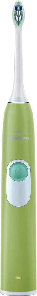 Angle. Philips Sonicare - 2 Series Rechargeable Toothbrush - Guacamole.