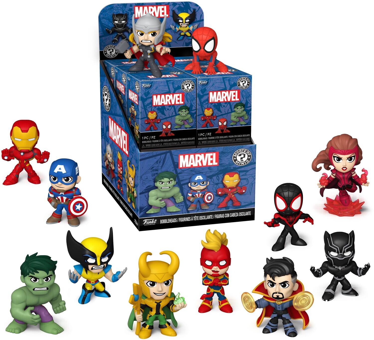 Funko - Mystery Mini: Marvel New Classics (One Random Mini Per Purchase) - Collectibles - Multicolor