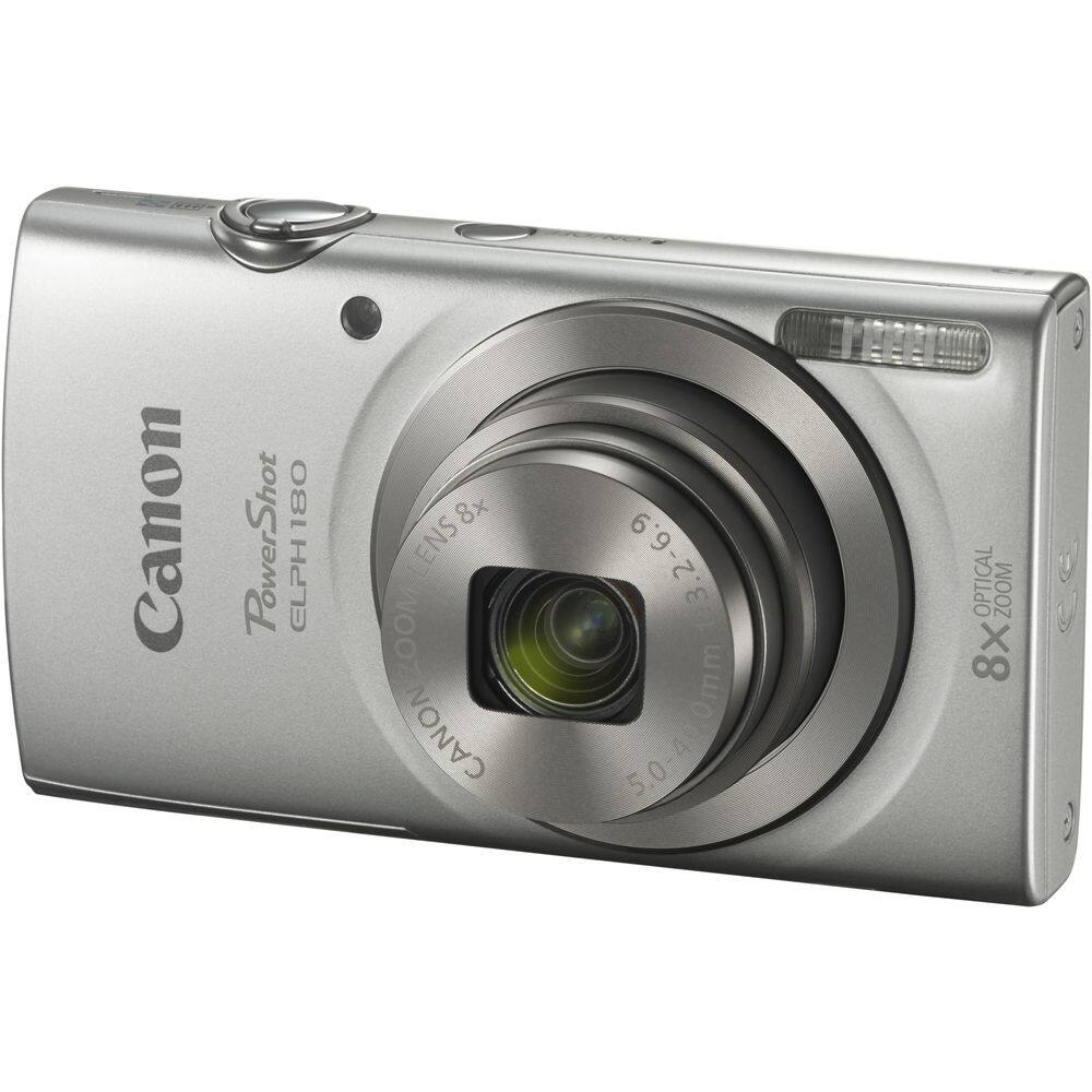 Canon PowerShot ELPH 180  
8x Optical Zoom  
3.2-6.9mm  
5.0-4  
Canon Lens 8x  
5.0-4