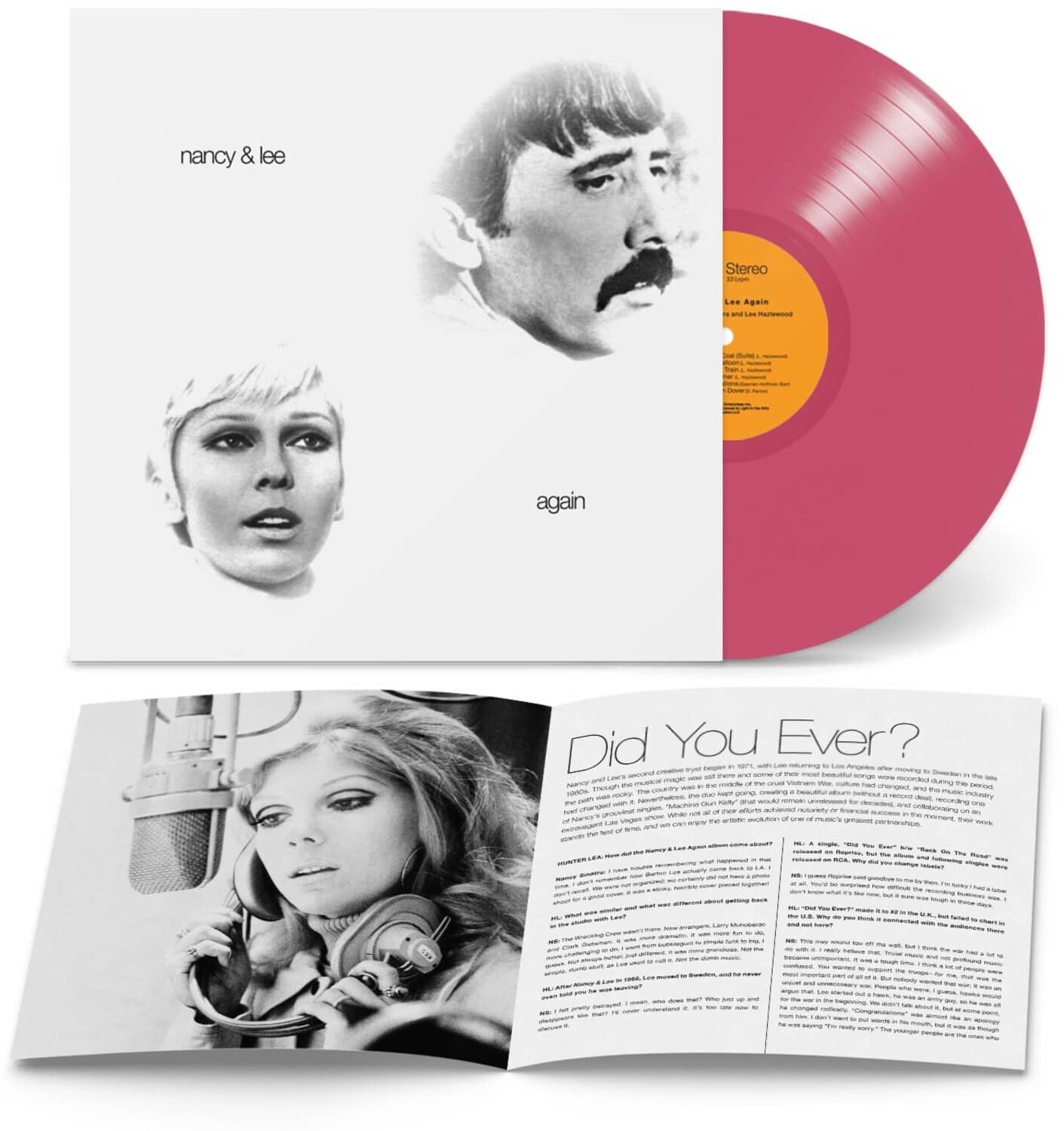 Nancy Sinatra - Nancy & Lee Again - Pink Vinyl  - VINYL LP