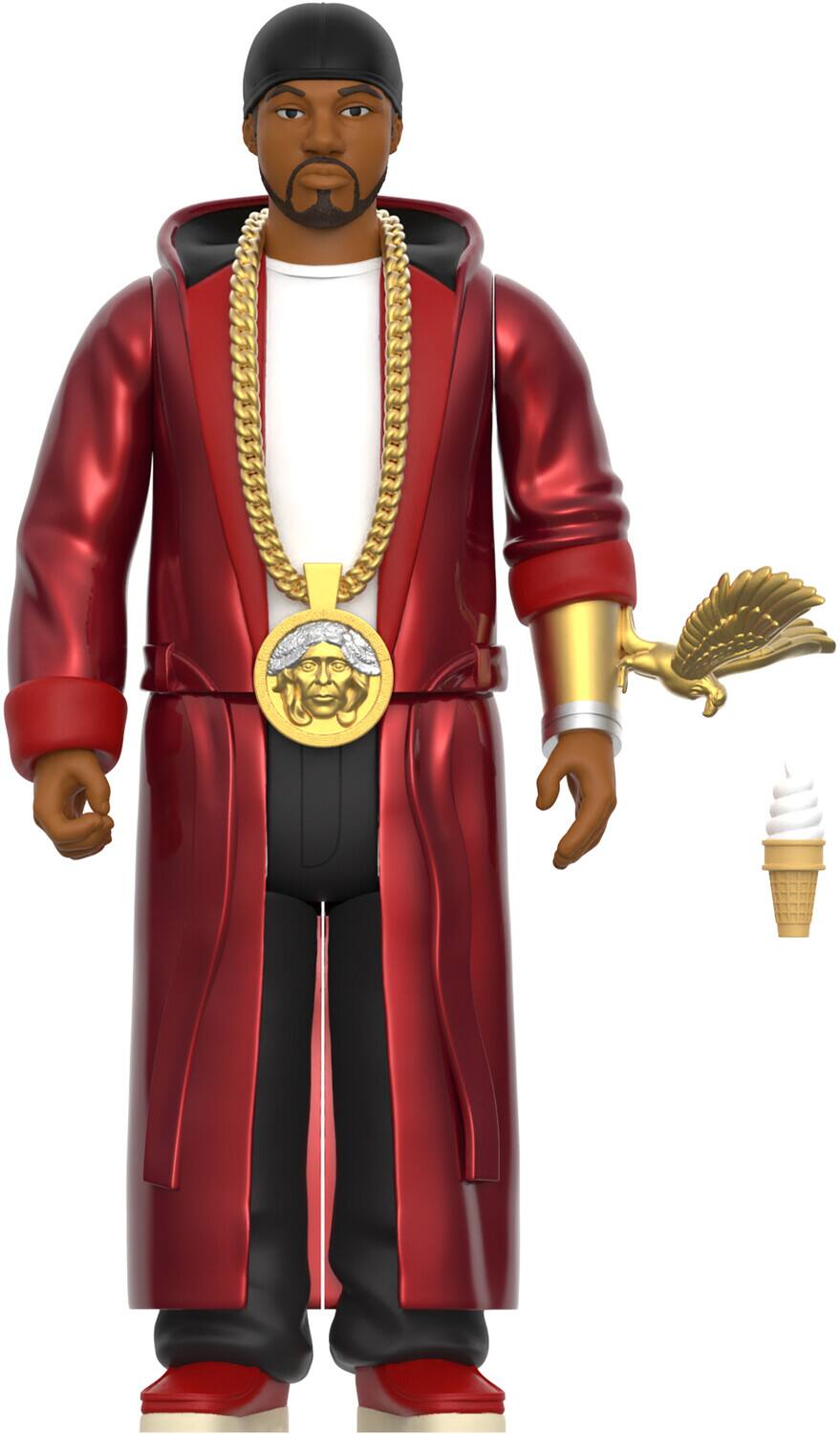 Alt View 4. Super7 - Ghostface Killah - Super7 - Ghostface Killah - ReAction Figures - Ghostface Killah (Toney Starks)   - COLLECTIBLES - Multicolor.