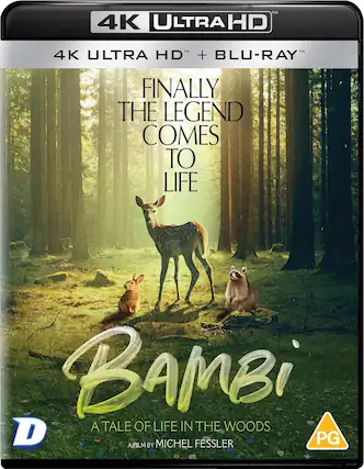 Front. Bambi: A Tale Of Life In The Woods - All-Region UHD - 4K Blu-Ray.