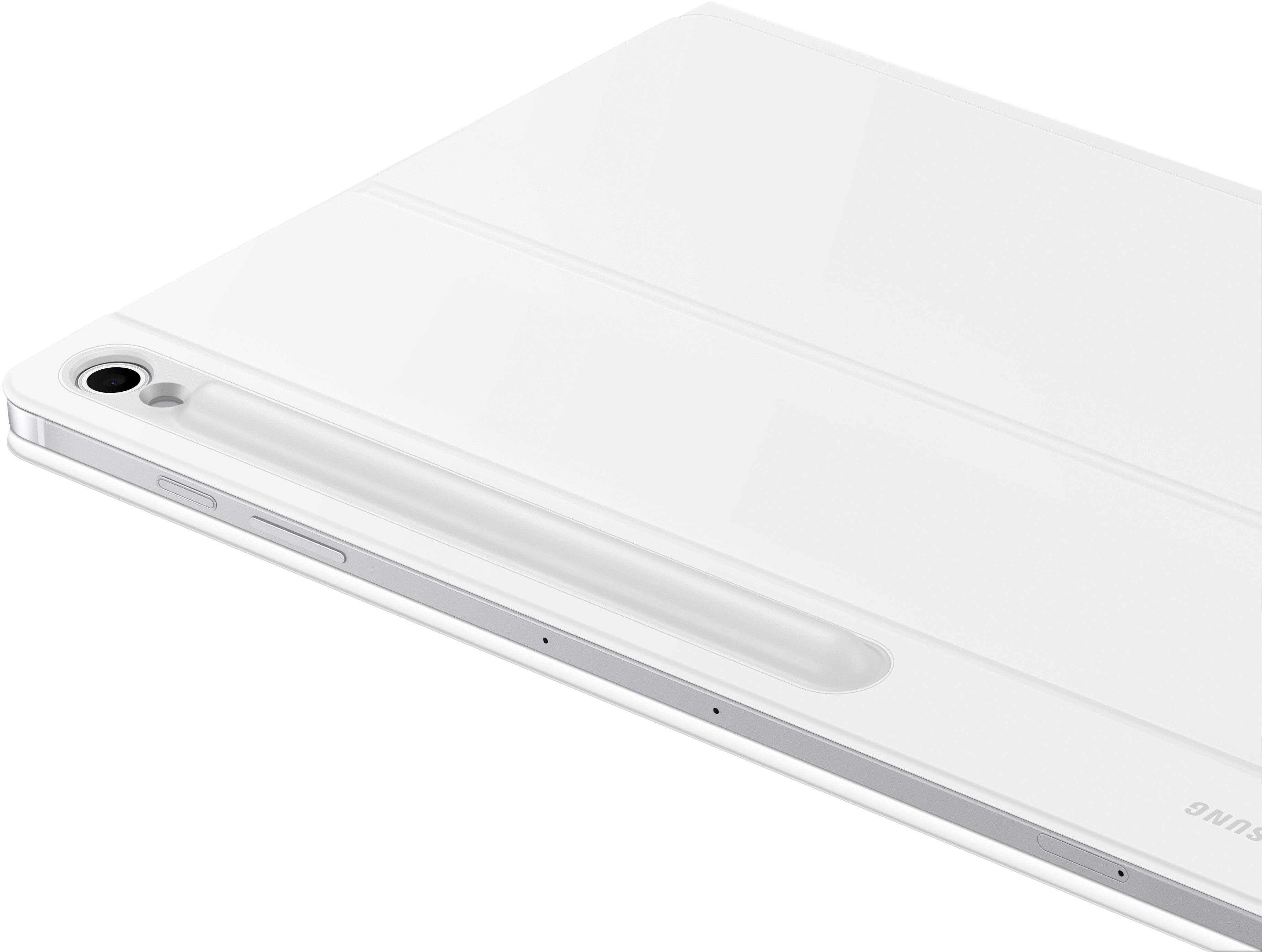 Alt View 12. Samsung - Galaxy Tab S10 FE+ Book Cover Keyboard -AI Key - White.