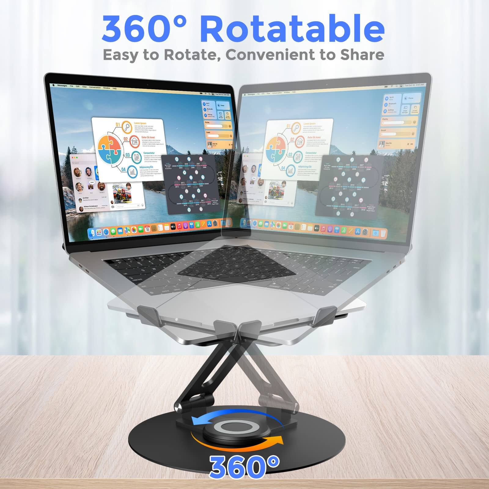 360° Rotatable  
Easy to Rotate, Convenient to Share