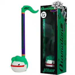 Otamatone - Synthesizer Music Toy Instrument with DC Batman Characters Deluxe Size Licensed English Manual - Joker