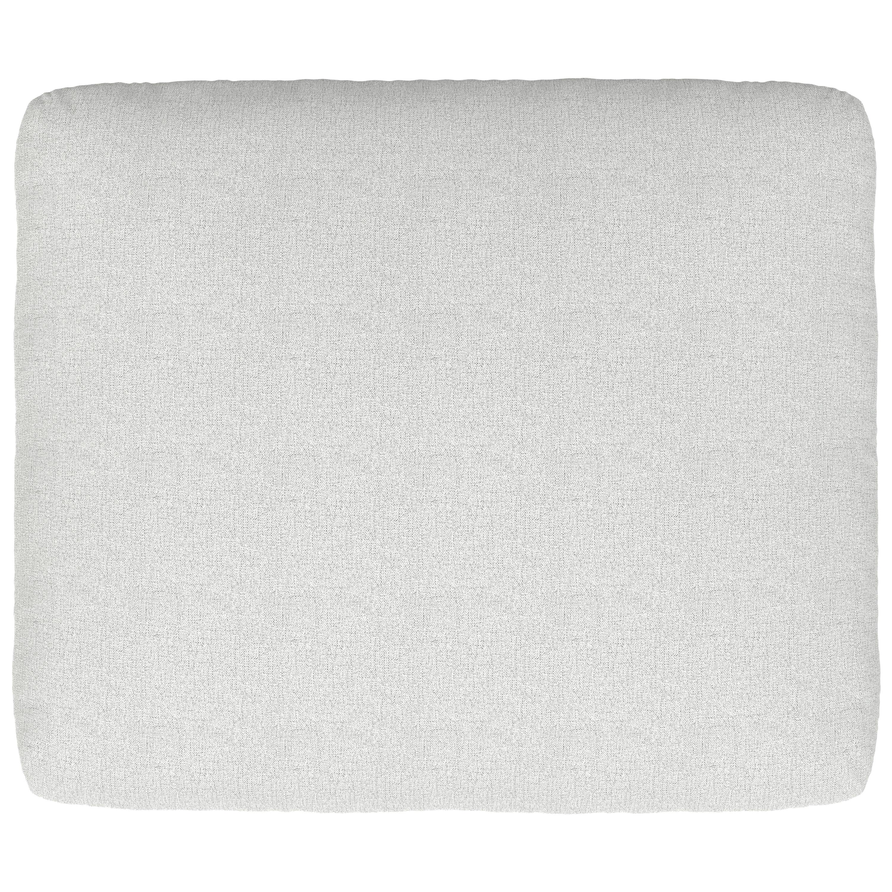 Back. Simpli Home - Jasmine Ottoman in Performance Fabric - Cloud Grey.
