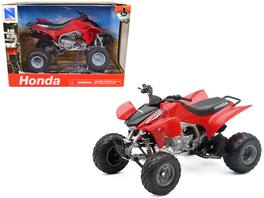 Honda TRX 450R ATV 1/12 Diecast Motorcycle Model by New Ray - Red