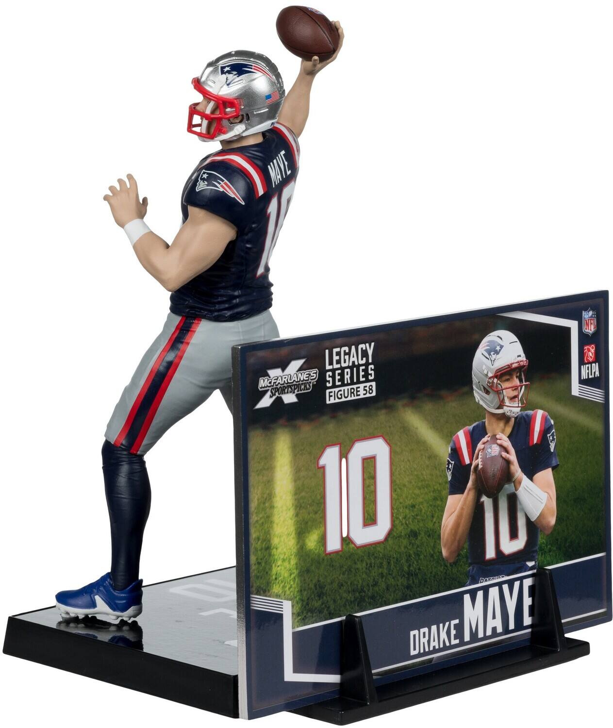 MAVE 1 NF LEGACY FARLANES SERIES NFLPA Mc PLAS SPORTSPICKS FIGURE 58 10 10 S DRAKE MAYE