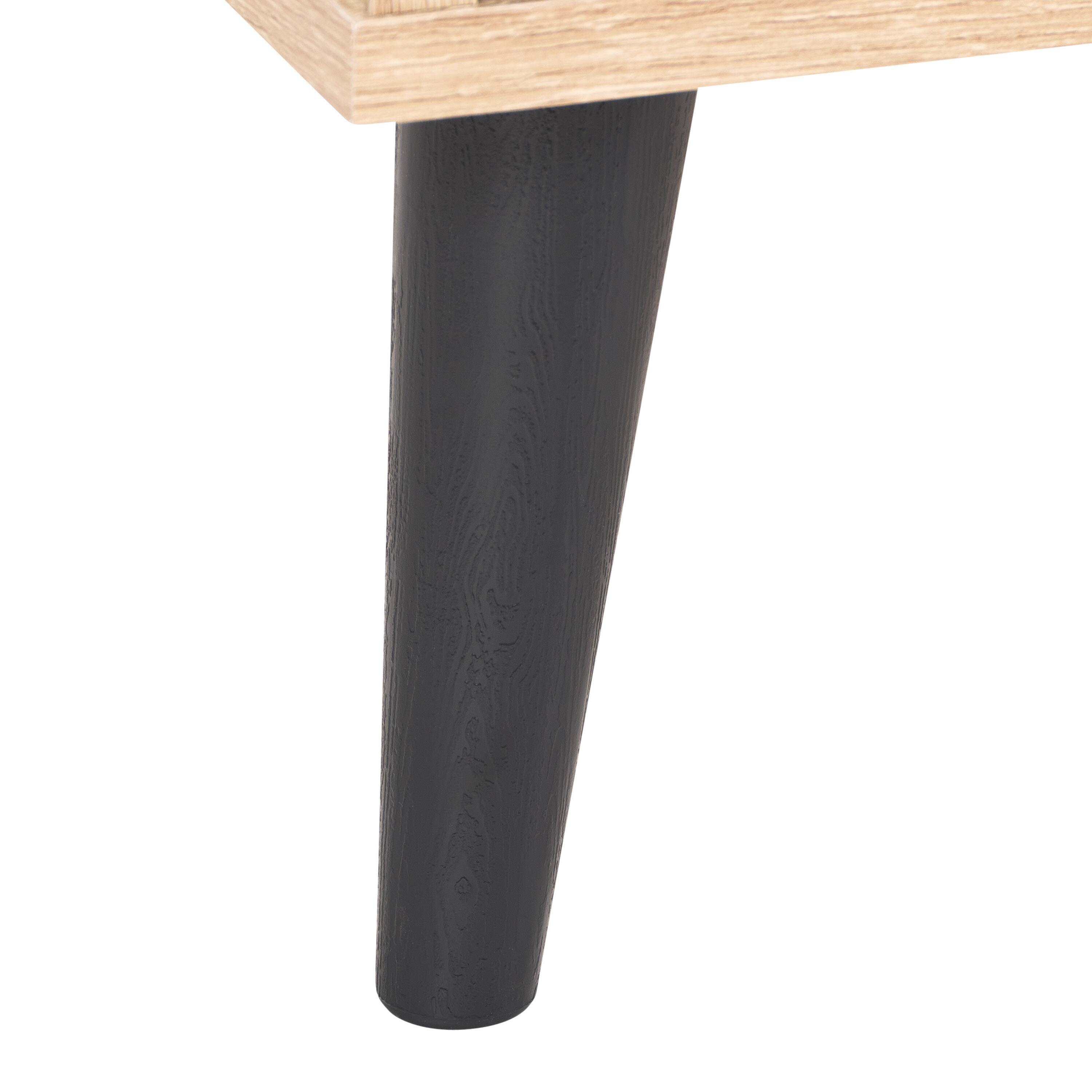 Alt View 17. CorLiving - Cole Collection TV Stand with Enclosed Cabinets for Most TVs up to 85" - Light Wood.