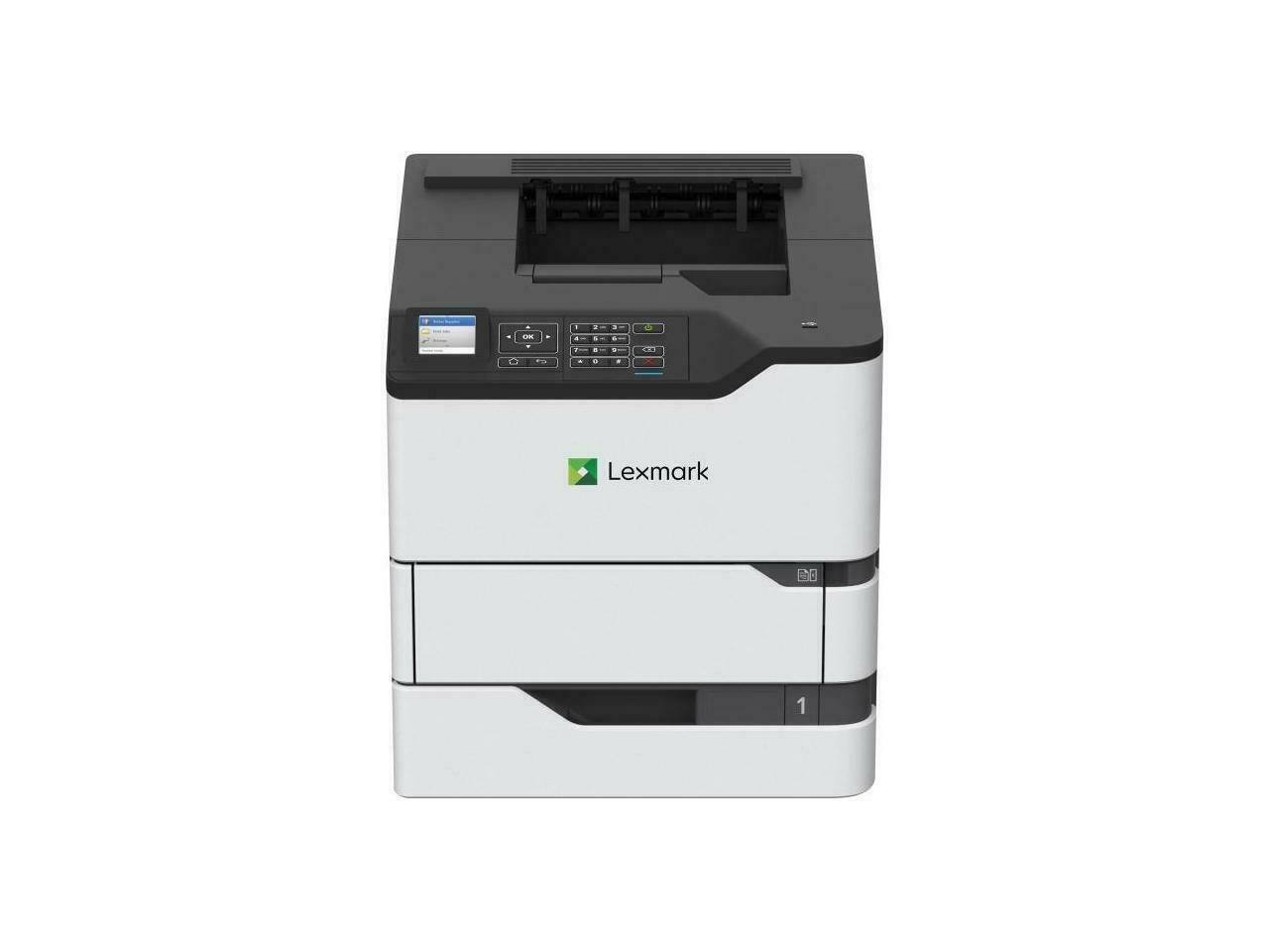 Alt View 3. Lexmark - Lexmark MS823dn Single Function Monochrome Duplex Laser Printer - Unknown.
