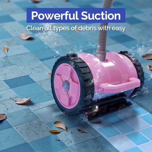 Powerful Suction  
Clean all types of debris with ease