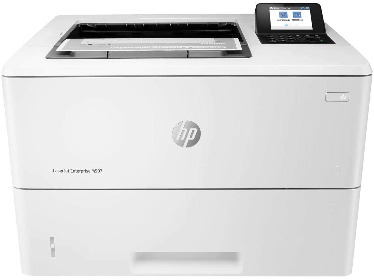 HP - LaserJet Enterprise M507dn Monochrome USB Laser Printer