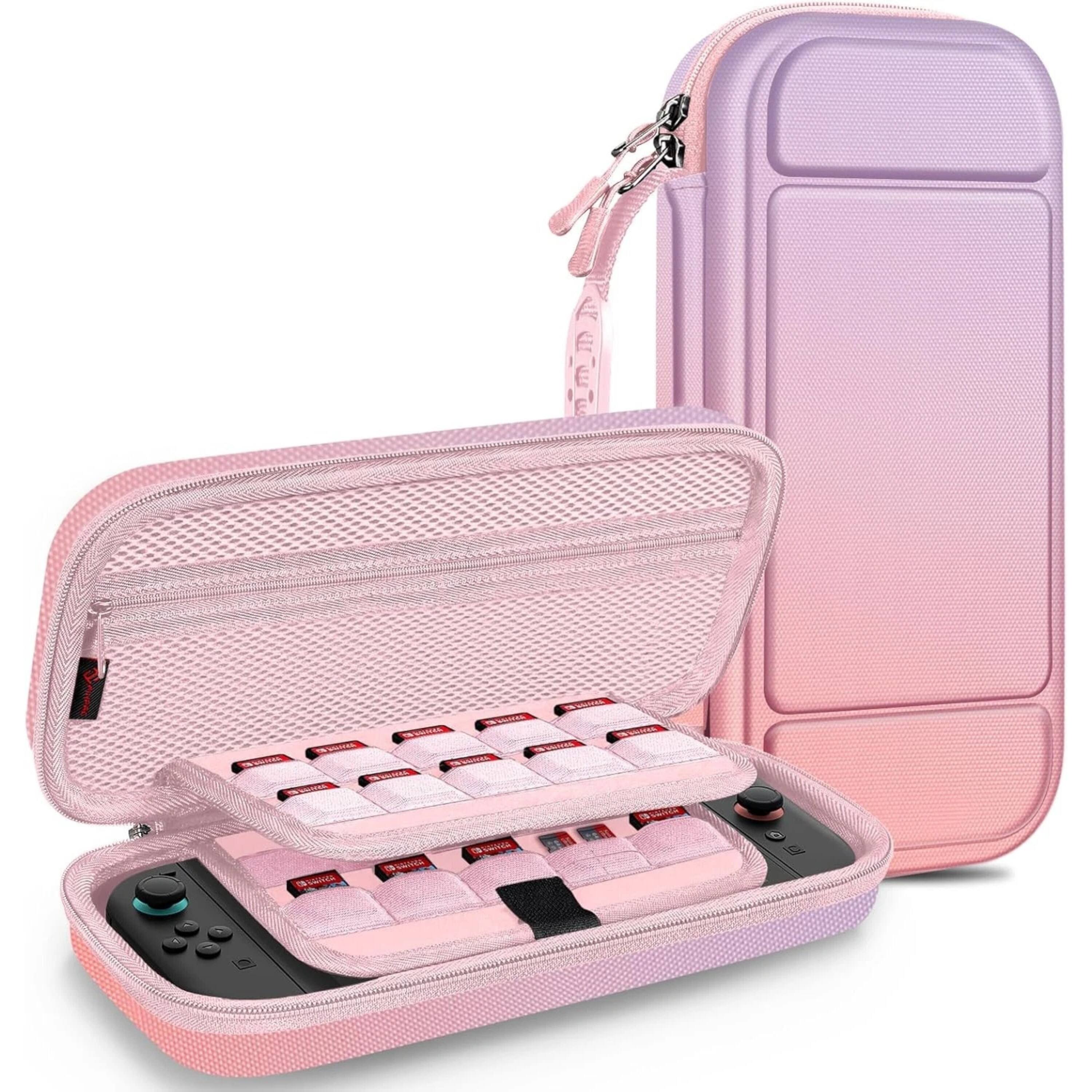 Kitcheniva - Travel Carry Case For Nintendo Switch 2 2025 Shockproof Hard Protective Cover - Fantasy Ombre