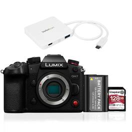Panasonic - Pansonic LUMIX GH7 Micro Four Thirds Mirrorless Camera Body Bundle