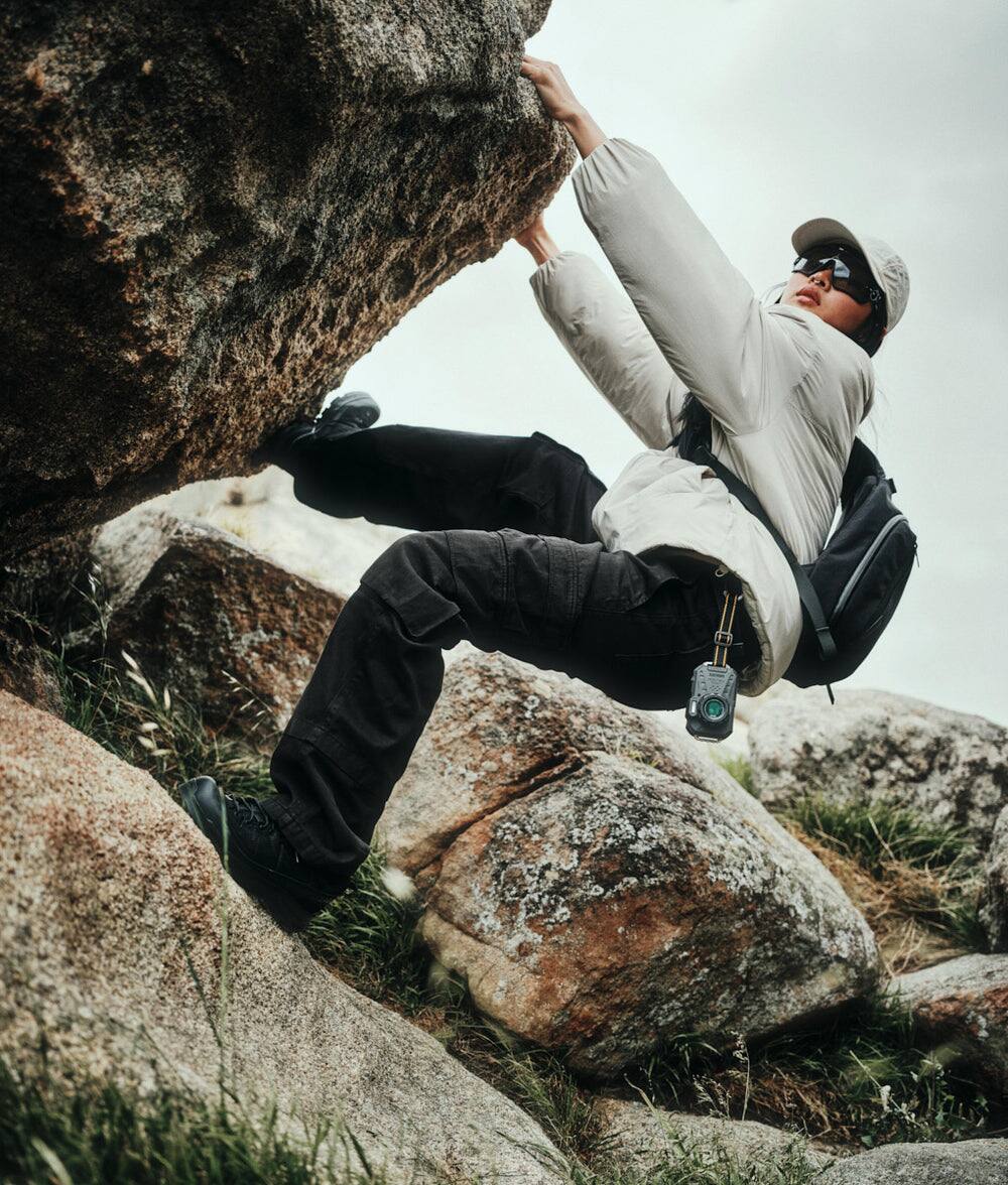 Alt View 10. ALPAKA - Metro Crossbody Right Shoulder Sling Bag Men,Sling Backpack - Fits 11" Tablet - Single Shoulder - Black Axoflux 210D.