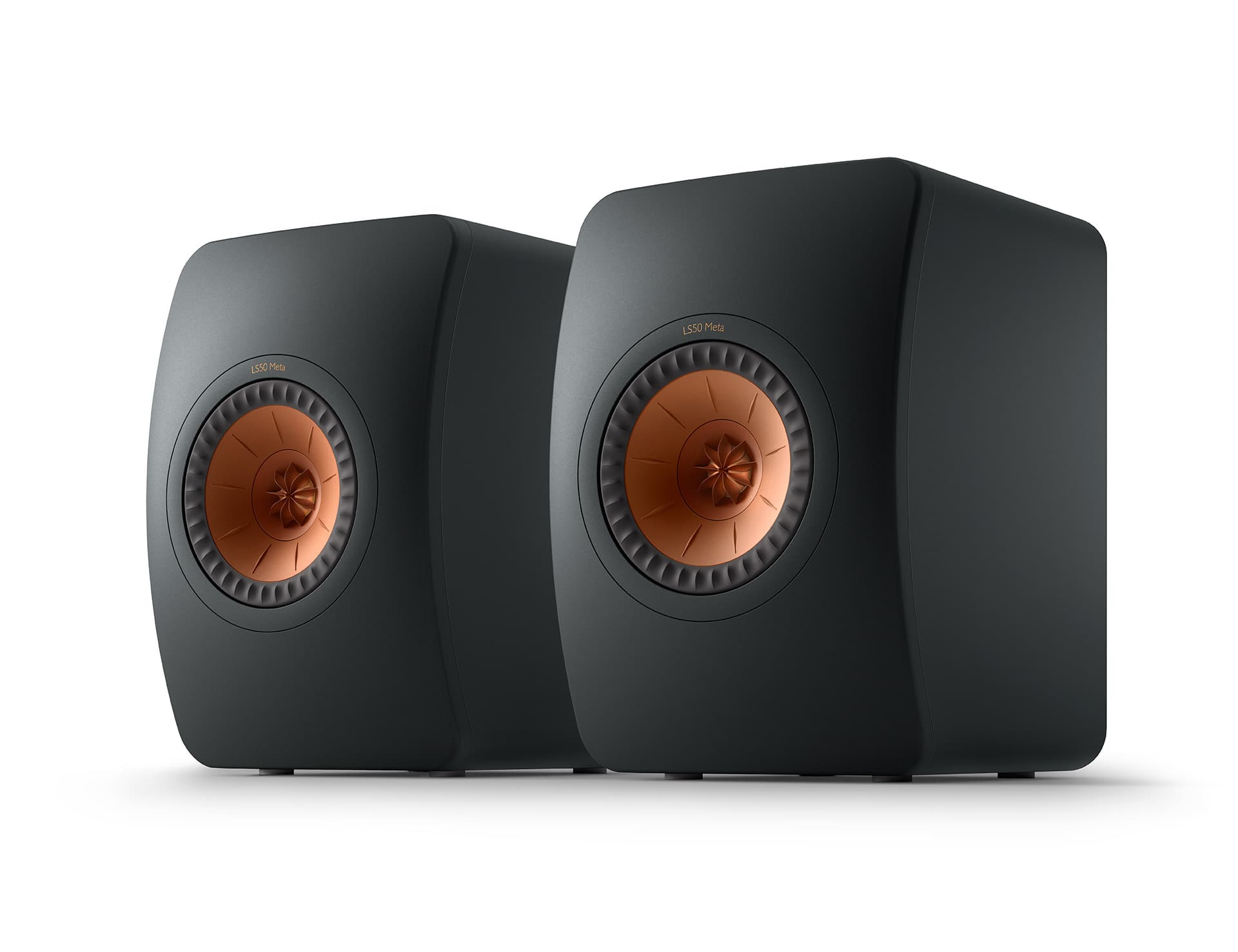 KEF - LS50 Meta Bookshelf Speakers (Pair) - Black