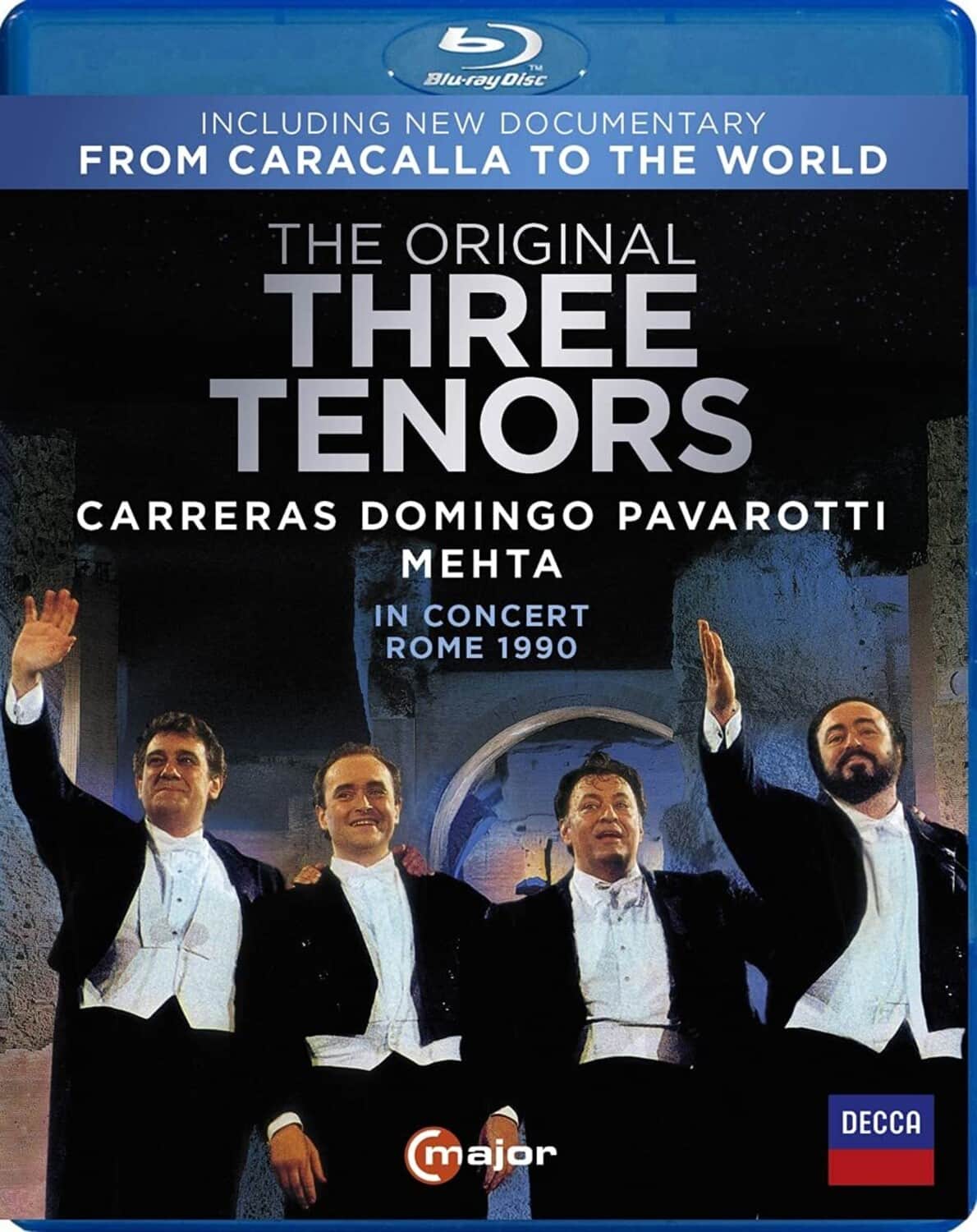 The Three Tenors - The Original Three Tenors in Concert, Rome 1990  - BLU-RAY