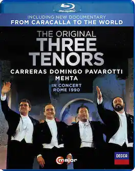 The Three Tenors - The Original Three Tenors in Concert, Rome 1990 - BLU-RAY
