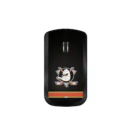 Keyscaper - Anaheim Ducks Stripe Wireless Mouse - Wireless - Multicolor