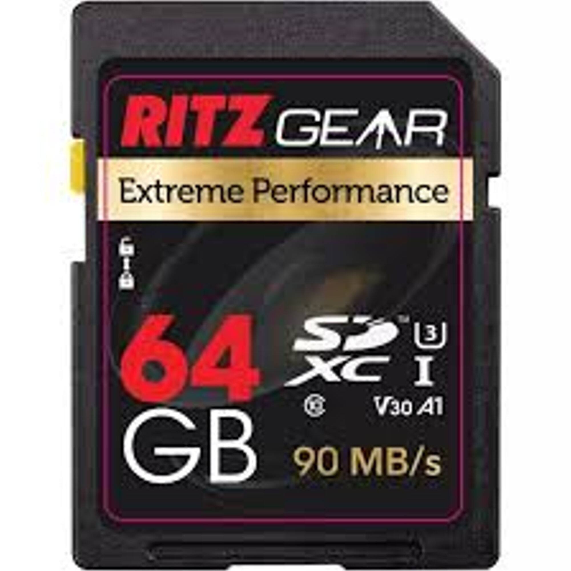 RITZ GEAR Extreme Performance  SDXC I V30 A1 64 GB 90 MB/s