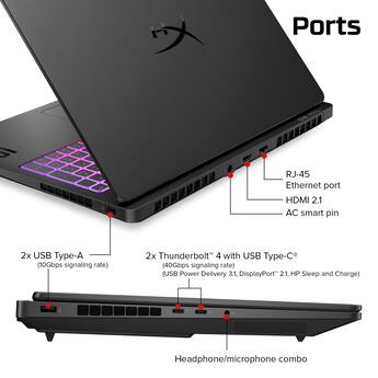 HyperX HP OMEN MAX 16 HyperX HP OMEN MAX 16