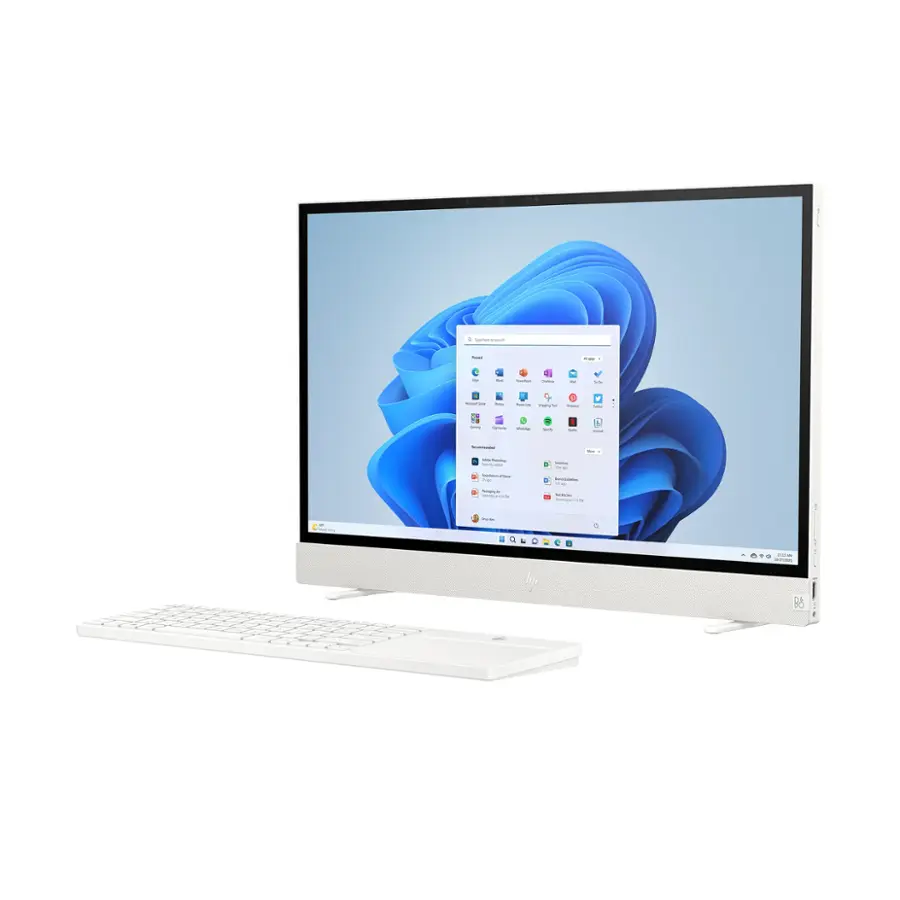 Alt View 5. HP - Envy Move 23.8" QHD Touch-Screen Portable All-in-One - Intel Core i5 - 8GB Memory - 512GB SSD - Shell White.
