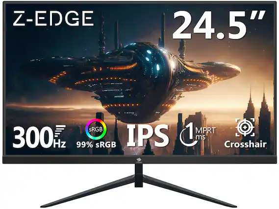 Z-EDGE 24.5" 300 Hz 99% sRGB IPS 1 ms MPRT Crosshair