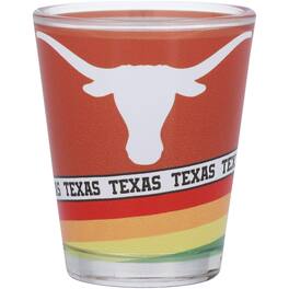 Indigo Falls - Texas Longhorns 2oz. Pride Collector Shot Glass - Multicolor