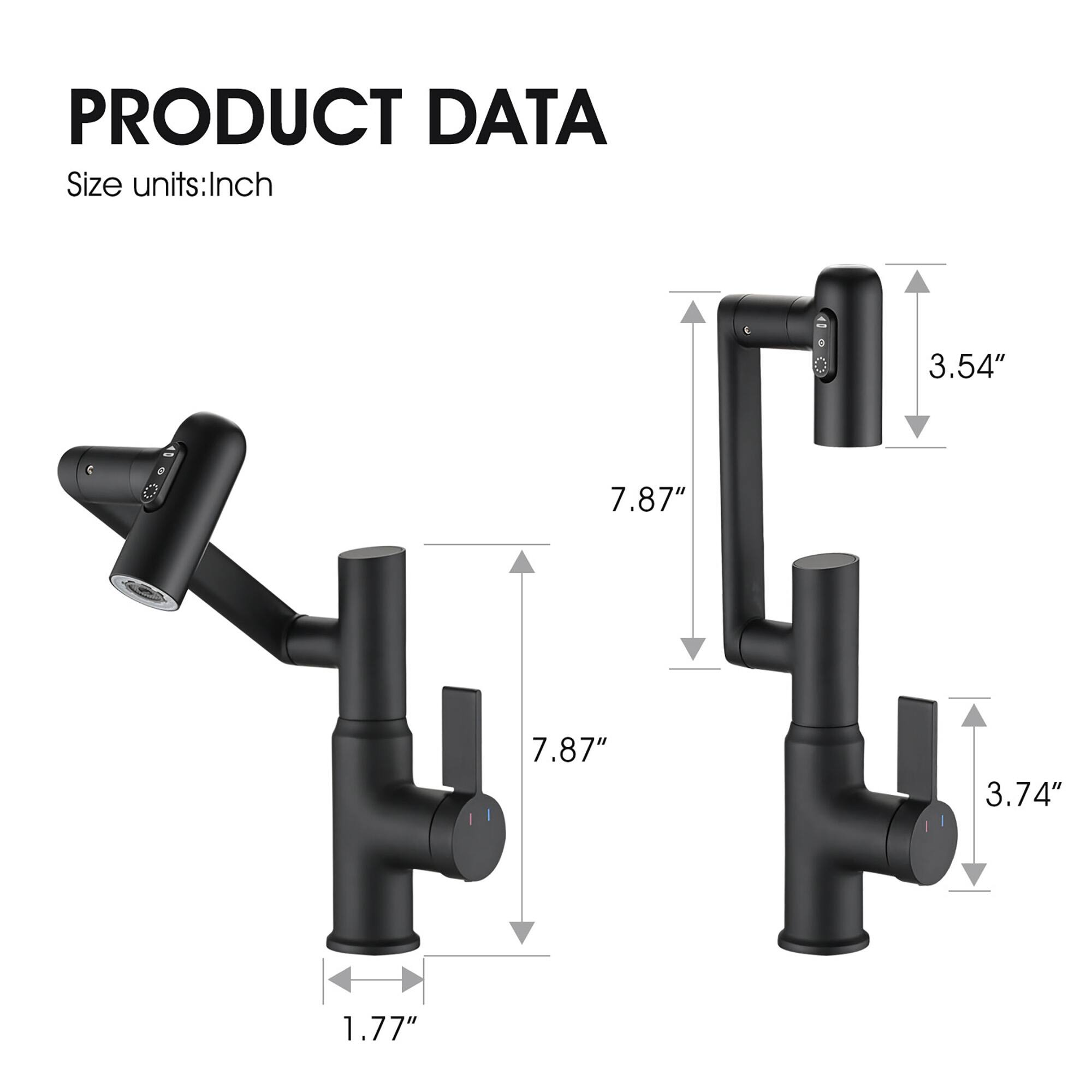 PRODUCT DATA  
Size units: Inch  
3.54"  
7.87"  
7.87"  
3.74"  
1.77"