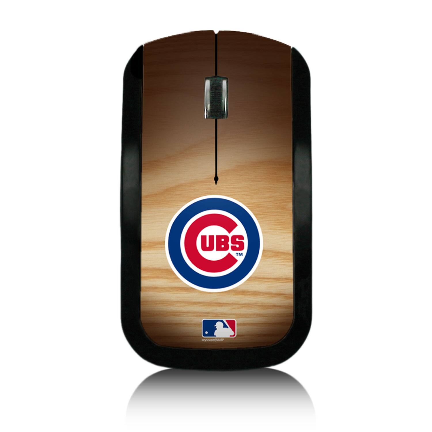 Front. Keyscaper - Chicago Cubs Alternate Wireless Mouse - Multicolor.