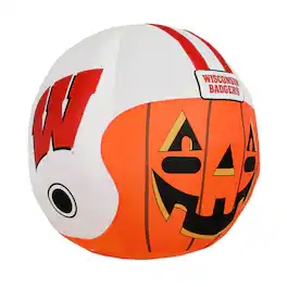 Sporticulture - Wisconsin Badgers Jack-O-Helmet Inflatable - Multicolor