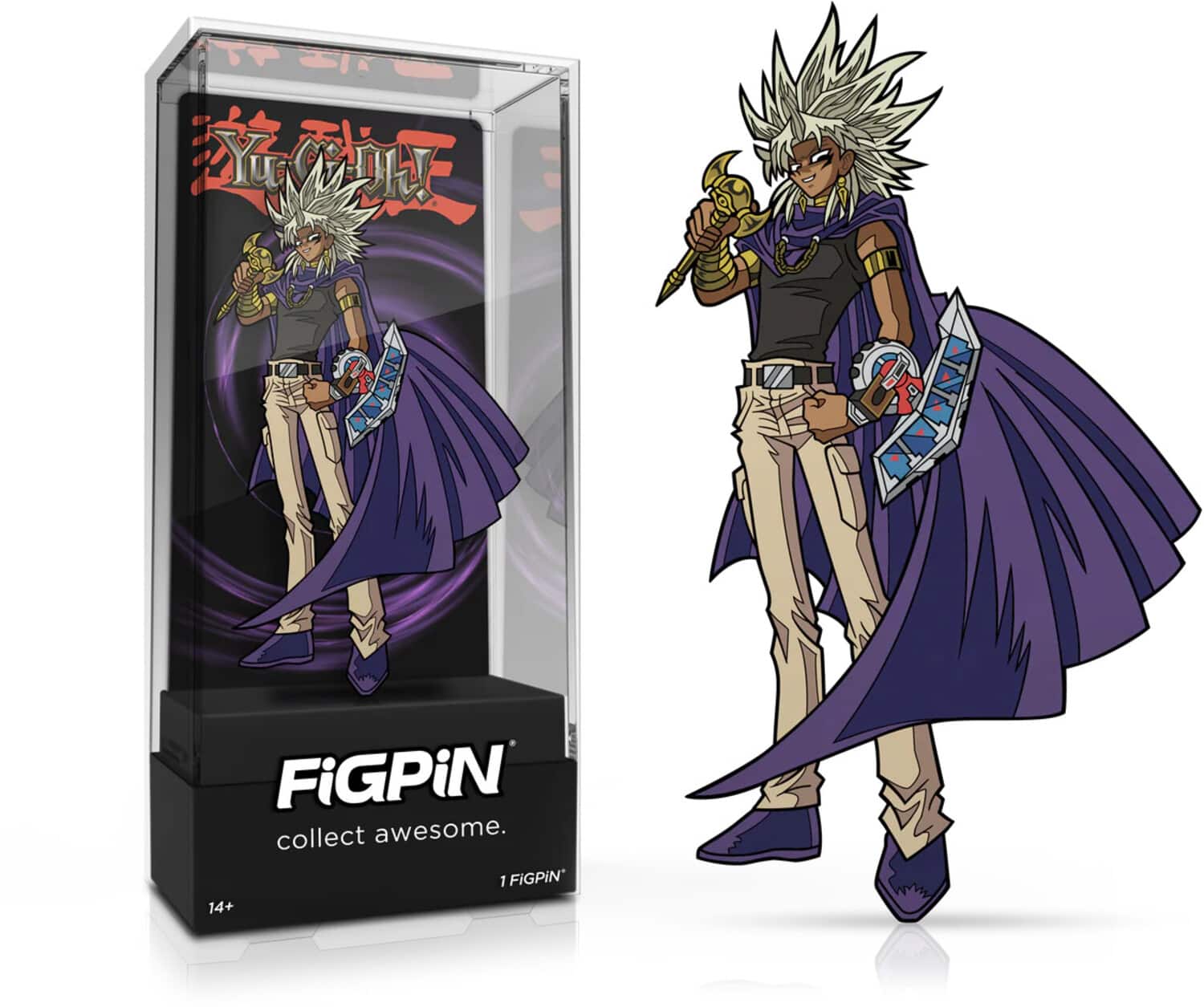 PopMarket - FiGPiN - Yu-Gi-Oh! - Yami Marik - 3 Inch Enamel Pin - (1677) - COLLECTABLES - Multicolor