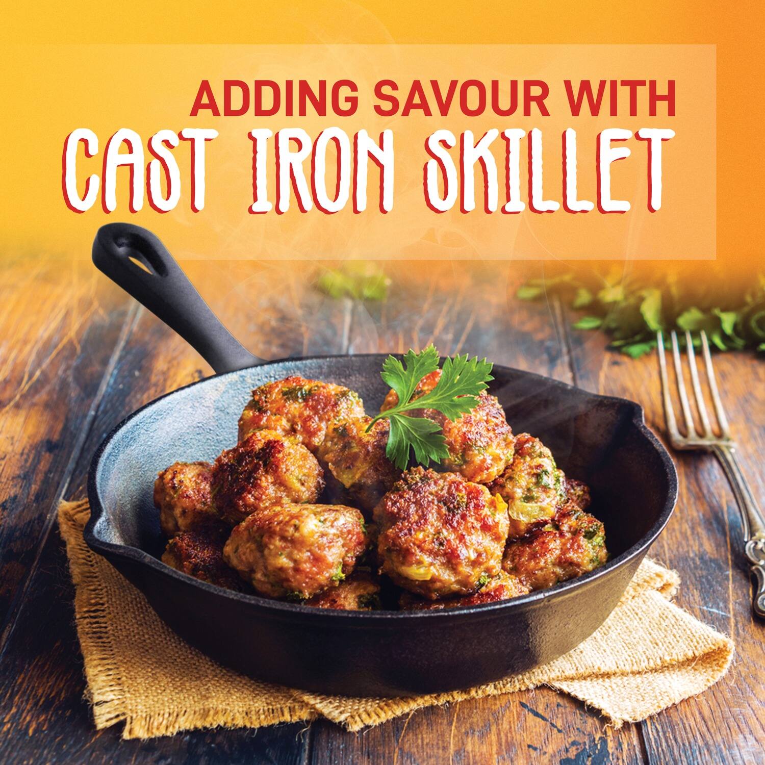 Adding Savour with Cast Iron Skillet