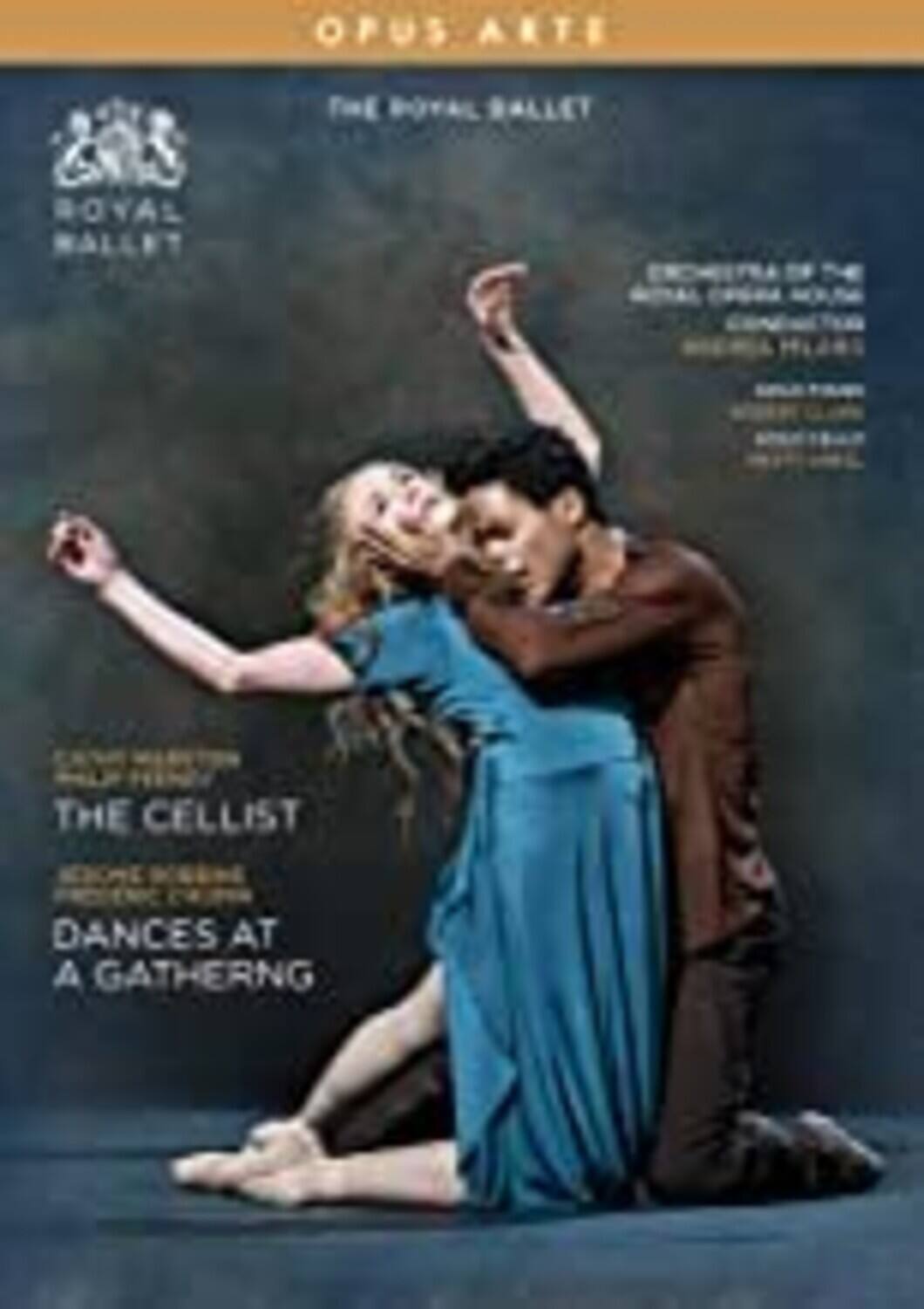 Front. Orchestra Of The Royal Opera House Molino Clark Snell - Cellist   - DVD.