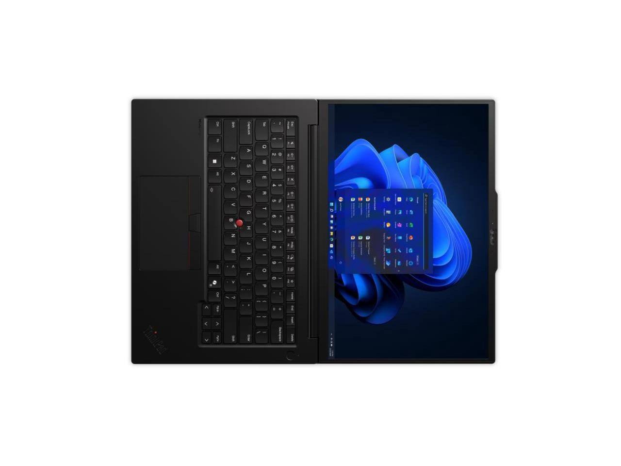 Alt View 1. Lenovo - ThinkPad P14s Gen 6 21QT0068US 14.5" Touchscreen Mobile Workstation - WUXGA - 60 Hz - Intel Core Ultra 5 235H - 16 GB - - Black.
