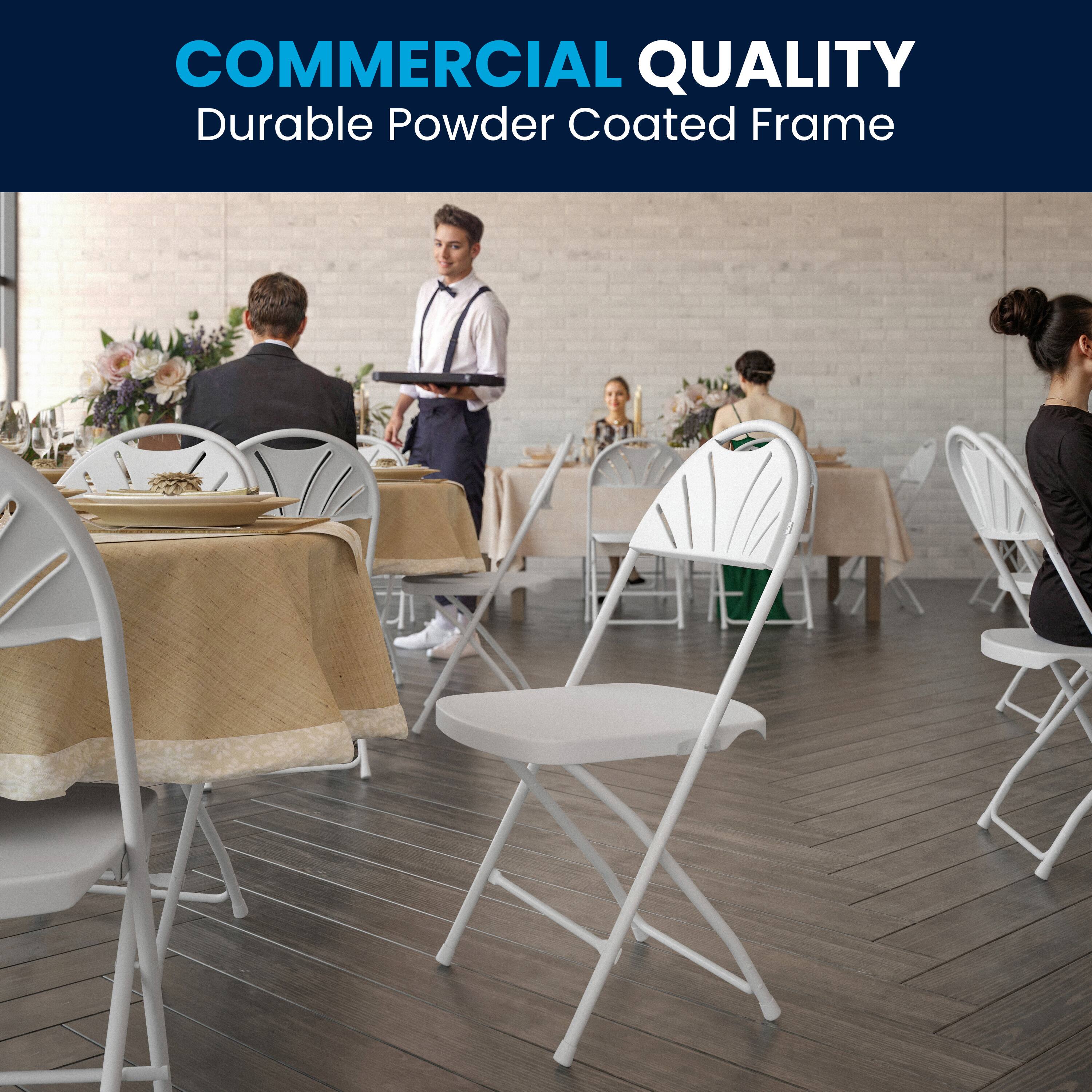 COMMERCIAL QUALITY  
Durable Powder Coated Frame