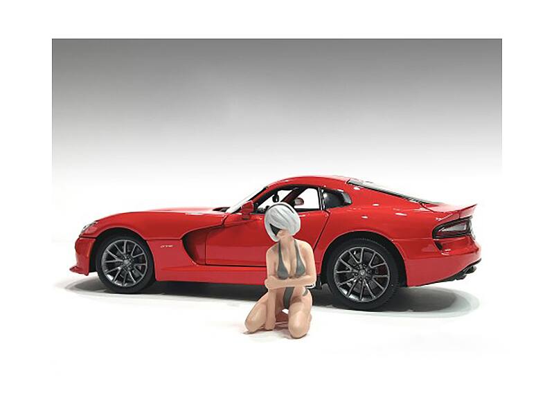 Back. American Diorama - "Cosplay Girls" Figure 5 for 1/18 Scale Models by American Diorama - Multi.