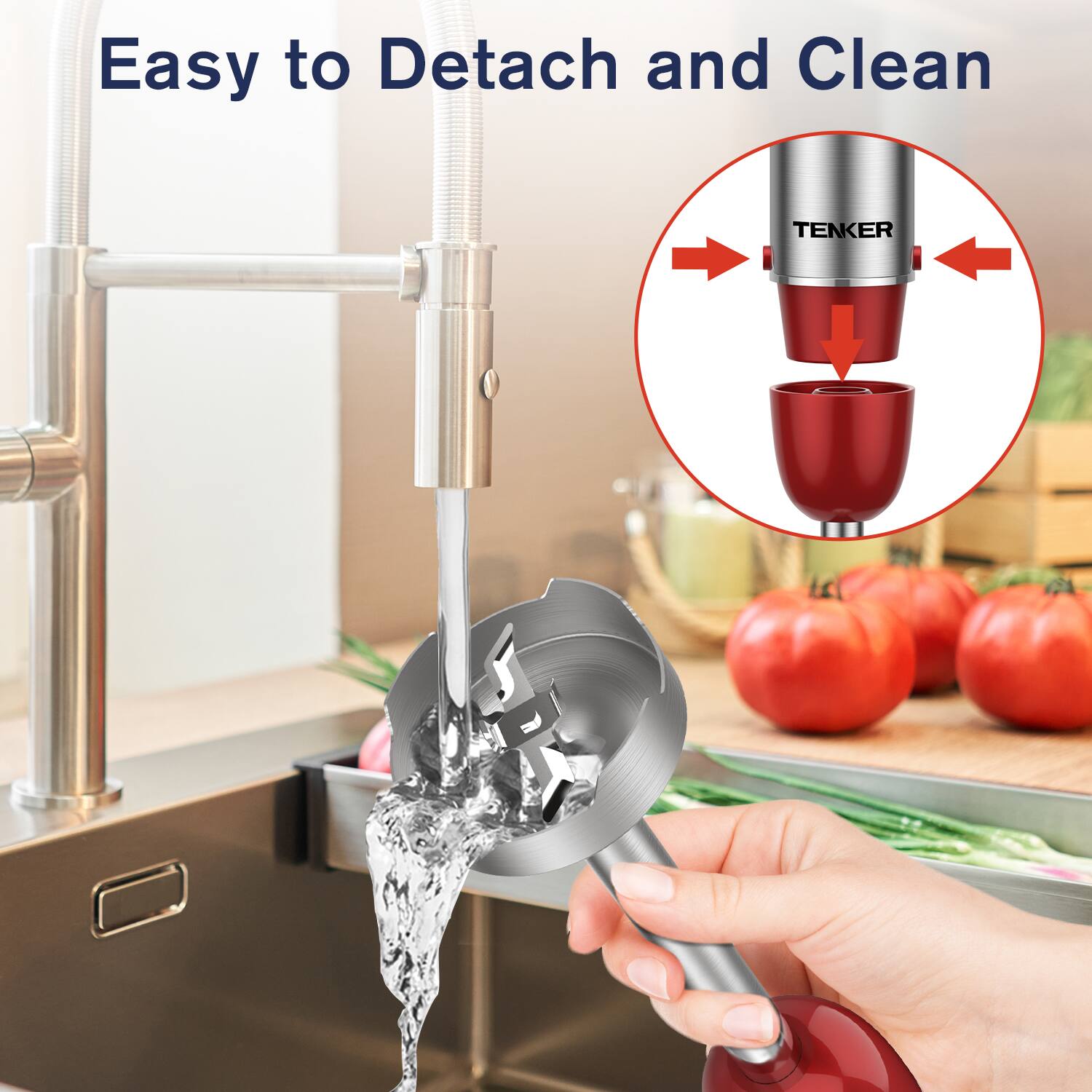 Easy to Detach and Clean