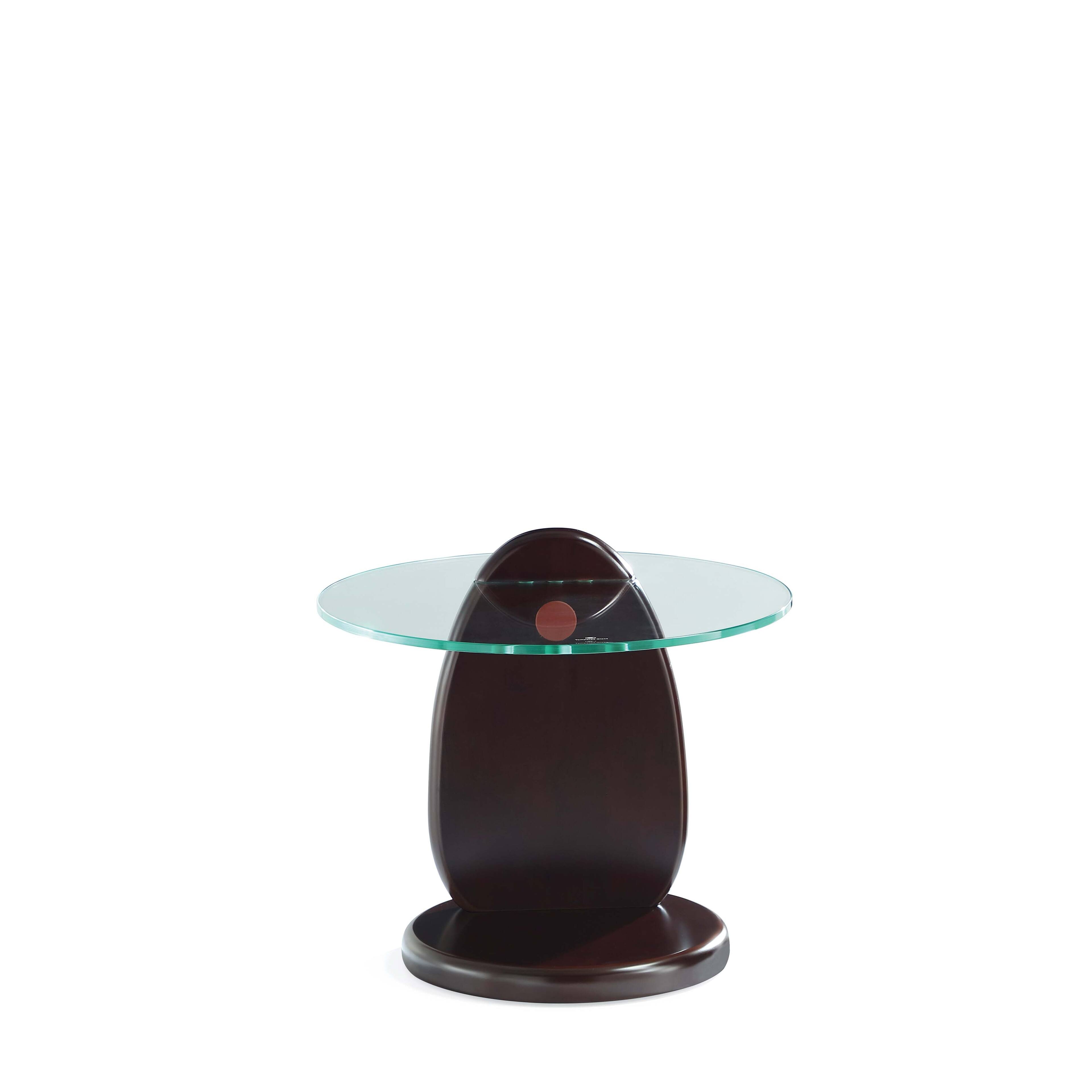 Alt View 6. Manhattan Comfort - Artesia Modern Glam 2-Piece Coffee Table & End Table Set - Walnut.