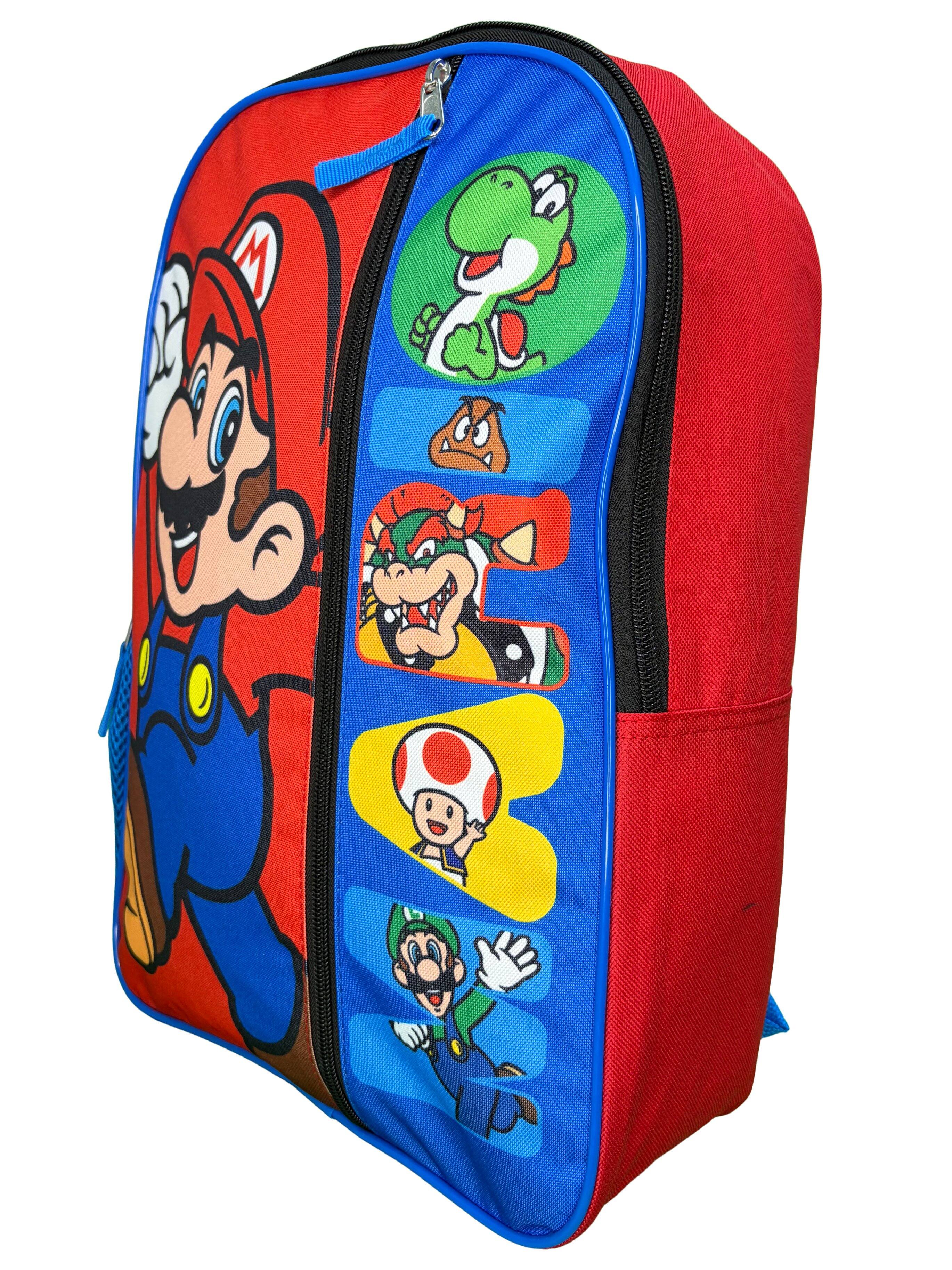 Alt View 4. Bioworld - Super Mario Brothers 16" Backpack for boys and girls ages 3+ - Assorted Pre-Pack.