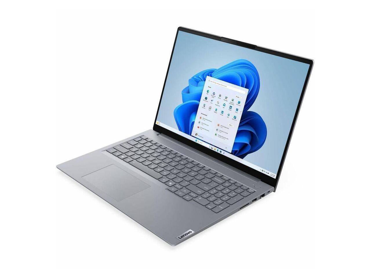 Alt View 2. Lenovo - Lenovo ThinkBook 16 G9 - 16" Touchscreen - Intel Core 5 - 16 GB - 512 GB SSD - Windows 11 Pro - Arctic Gray - Arctic Gray.