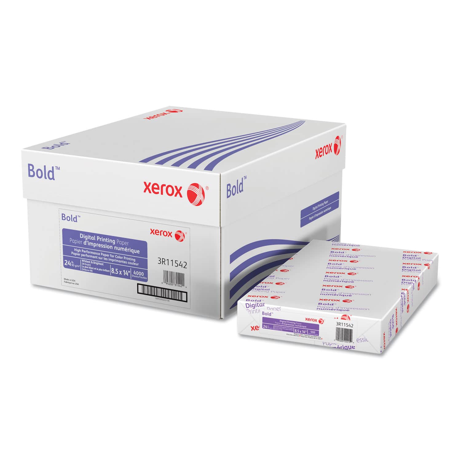 REMOVE - xerox Bold Digital Printing Paper, 98 Bright, 24 lb Bond Weight, 8.5 x 14, , 500 Sheets/Ream, 8 Reams/Carton