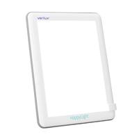 Verilux - HappyLight Lucent UV-Free LED Light Therapy Lamp, 35 sq in Lens Size - White - Front_Zoom