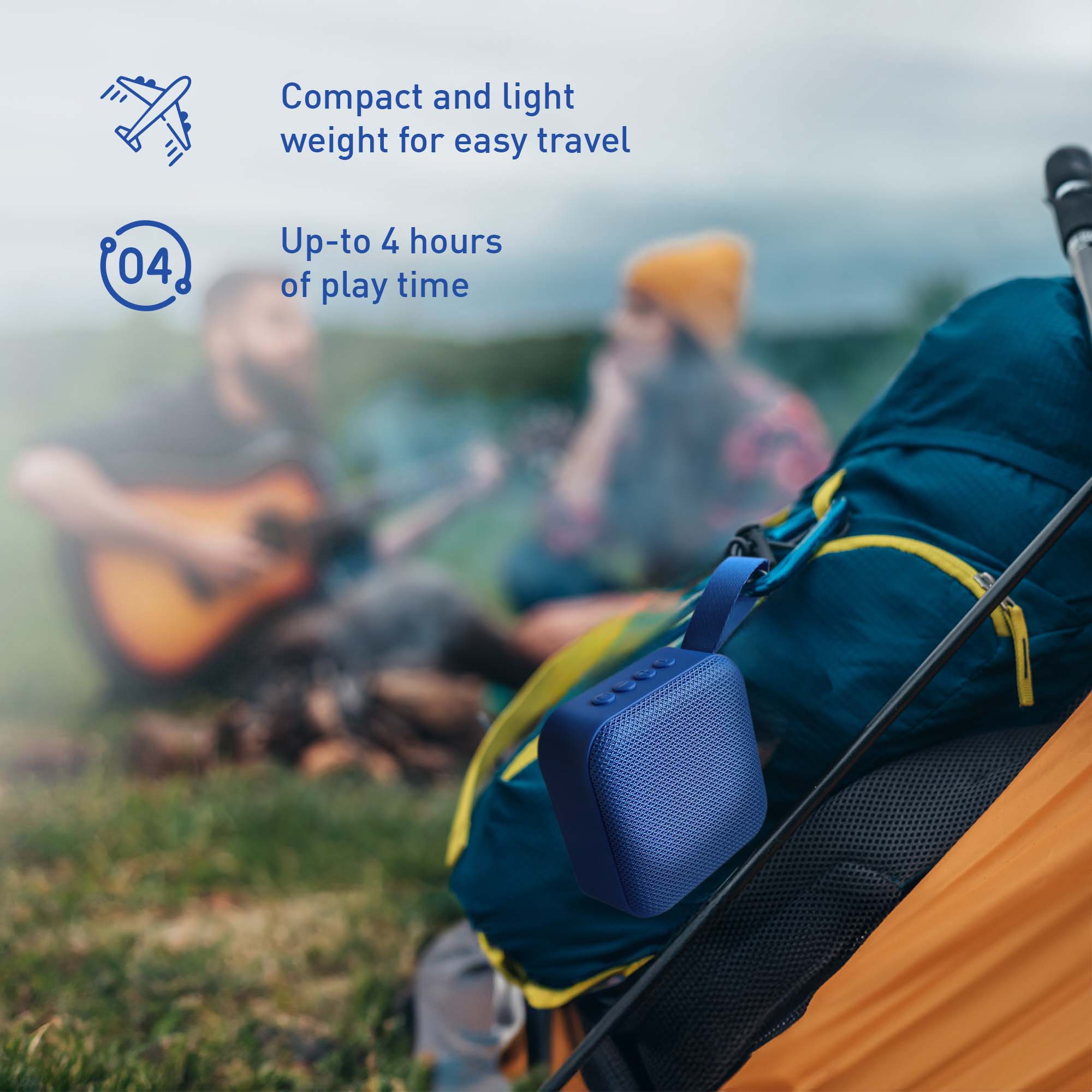 Compact and light weight for easy travel

Up-to 4 hours of play time