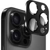 Angle. SaharaCase - Ultra-Strong Camera Lens Protector for Apple iPhone 16 Pro and 16 Pro Max (2-Pack) - Black.