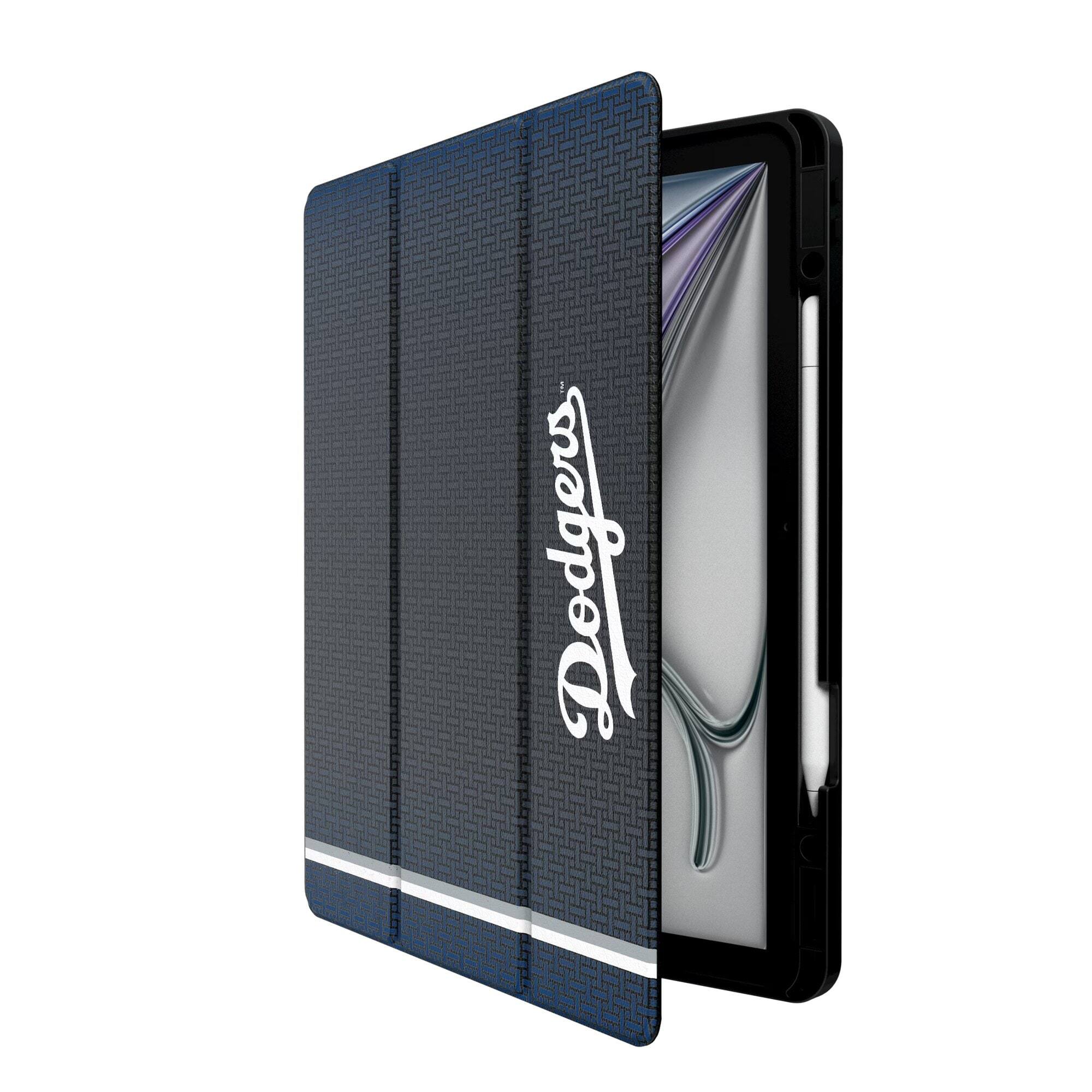 Alt View 1. Keyscaper - Los Angeles Dodgers 2025 World Series Champions iPad Tablet Case - 6th Gen Mini - Black.