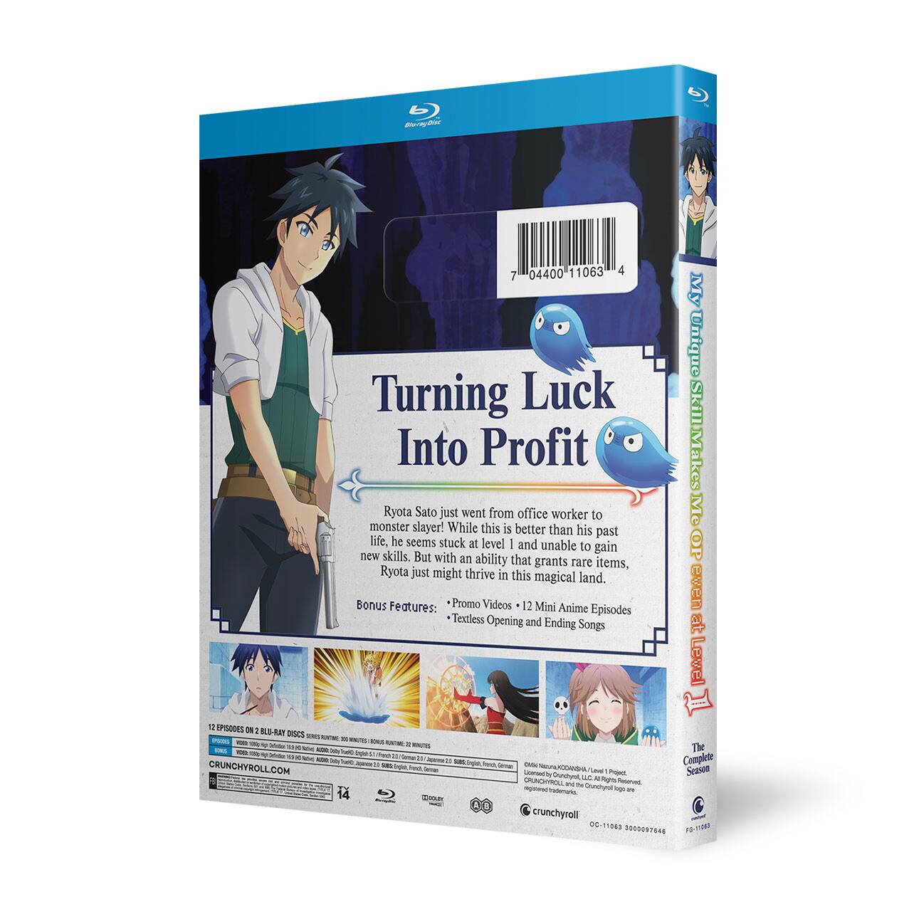 Alt View 1. My Unique Skill Makes Me OP Even At Level 1: The Complete Season   - BLU-RAY.