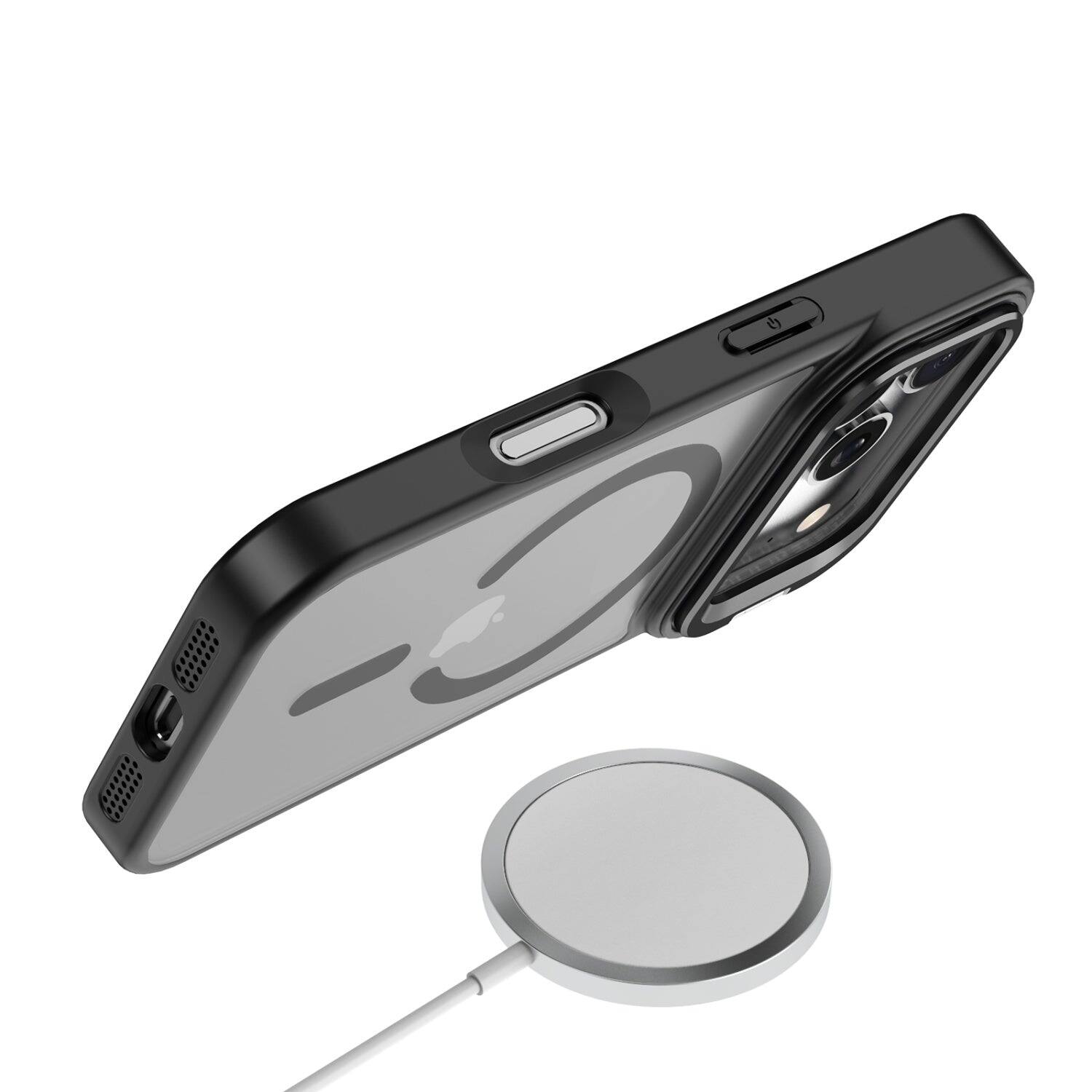Alt View 3. Echelon - InFrame MagSafe Case with Kickstand for Apple iPhone 18 Pro Max / 17 Pro Max - Black.